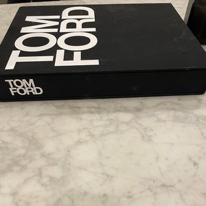 Tom Ford coffee table book. Black/cloth cover.